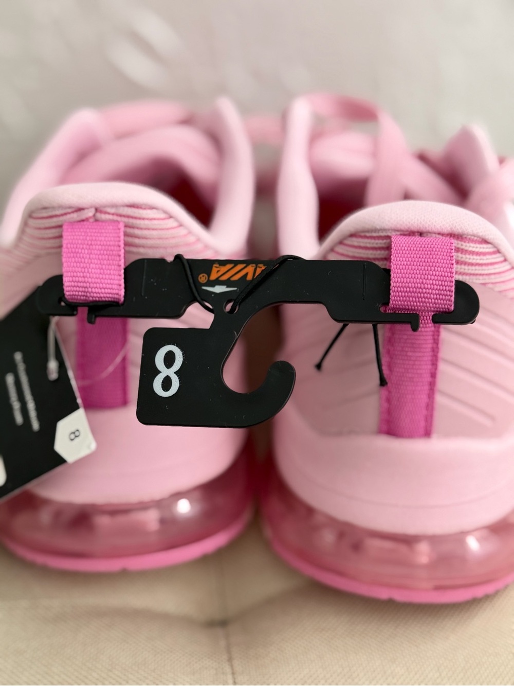 Avia Pink Women's Air-Cushioned Athletic Sneakers - Picture 4 of 6